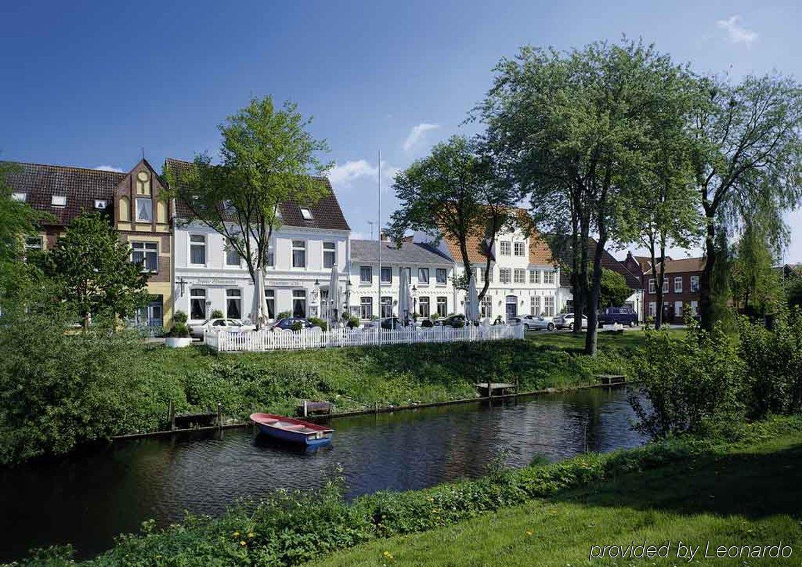 Romantik Hotel Aquarium Friedrichstadt Exterior foto